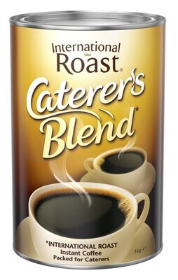COFFEE INTERNATIONAL ROAST CATERERS BLEND CAN 1KG