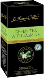 TEA BAGS LIPTON SIR THOMAS JASMINE GREEN PK25