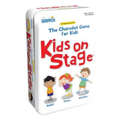 TOY GAME TIN KIDS ON STAGE CHARADES
