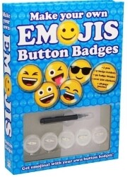 BOOK BMS EMOJI BOXES - BUTTON BADGES