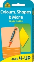 SP- CARDS SCHOOL ZONE FLASH COLOURS SHAPES & MORE