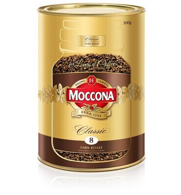 SP- COFFEE MOCCONA 500G CLASSIC DARK CAN