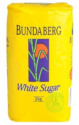 SP- WHITE SUGAR BUNDABERG 1KG BAG