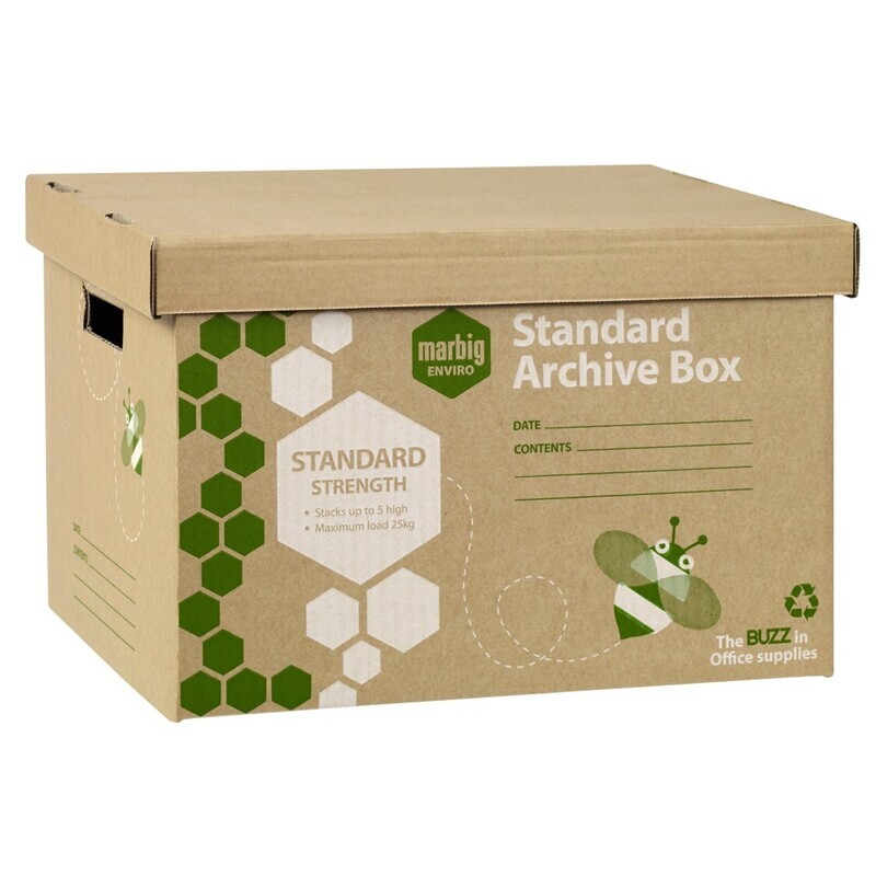 SP- ARCHIVE BOX MARBIG STANDARD PK5