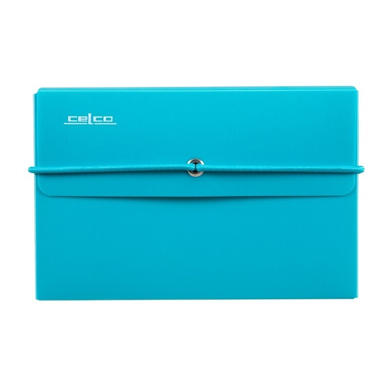 CARD BOX CELCO STURDY 5X3 BLUE