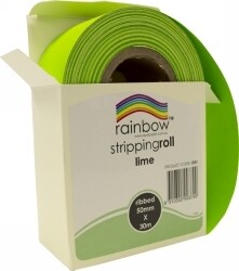 SP- STRIPPING ROLL RAINBOW RIBBED 50MMX30M LIME