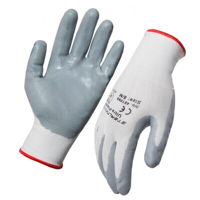 Stealth Lite Grey Nitrile Foam Gloves