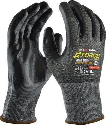 Maxisafe G-FORCE Cut C Micro-Foam NBR Gloves