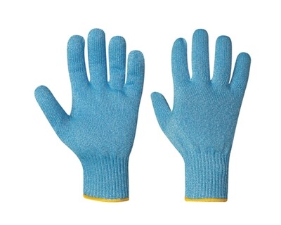 YSF CRG Food Grade C5/E 13G Cut 5 Blue Cut Resistant Gloves 2XL