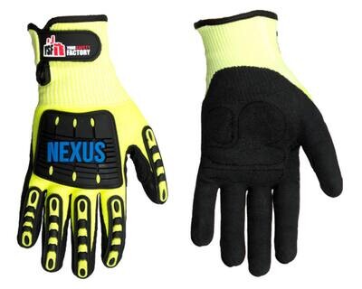 YSF Nexus GRIP Cut 5/DP TPR Nitrile Sandy Finish Gloves