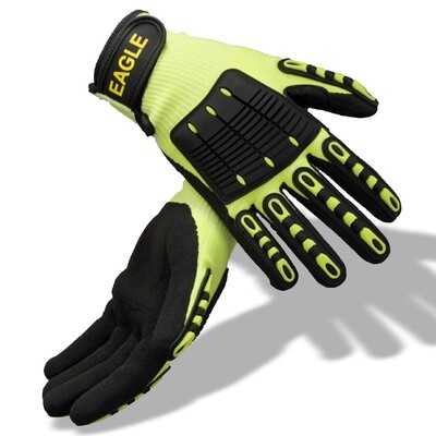 Eagle Industrial Cut 5 Level Impact Gloves Cut and Puncture Resistant
