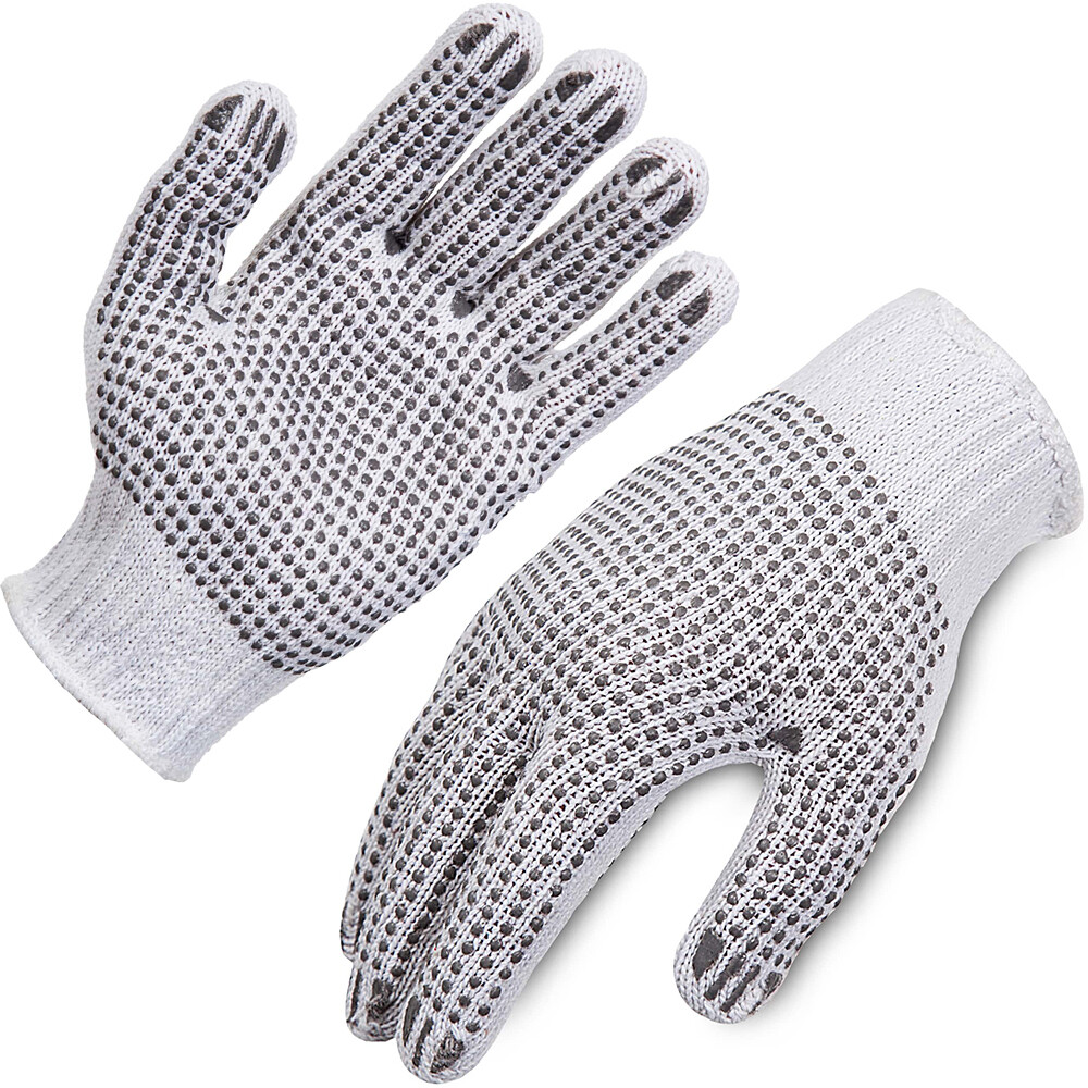 Ultra Health Knitted Polycotton Glove with Double Sided PVC Dots