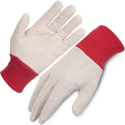 Ultra Health Cotton Drill Knitted Cuff Gloves - Women