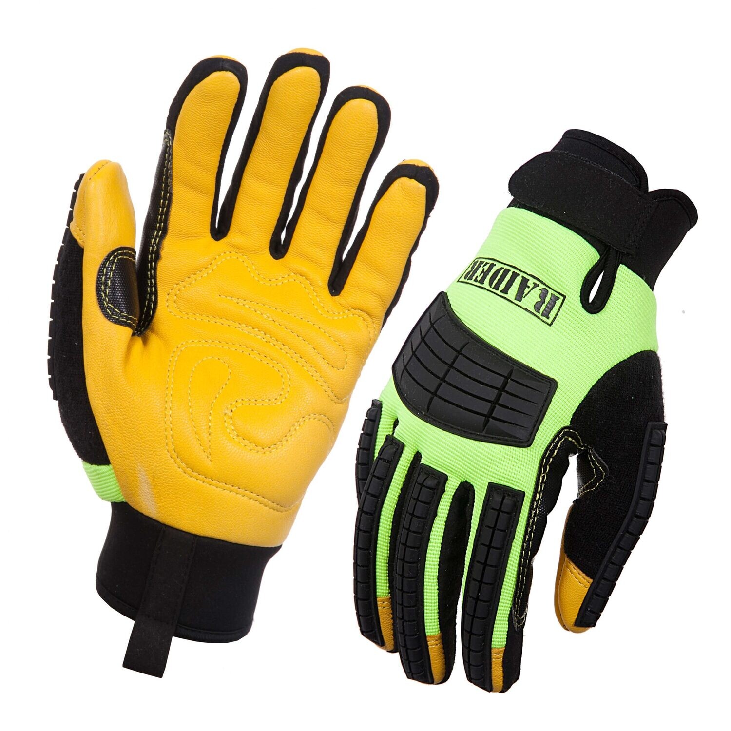 Stealth Raider Hi-Viz Impact Gloves