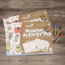 ACTIVITY DRAWING PAD MICADOR A3 25 SHEETS DEVELOPMENTAL JUNIOR
