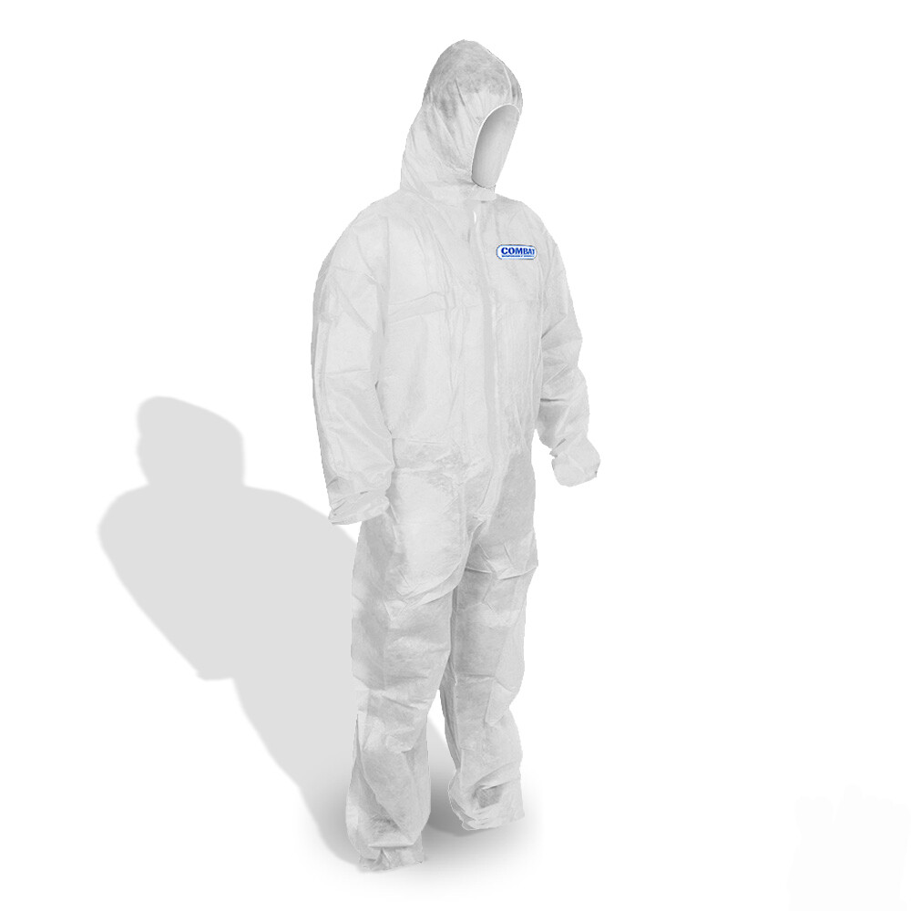Combat PP Polypropylene Coverall Disposable-Small