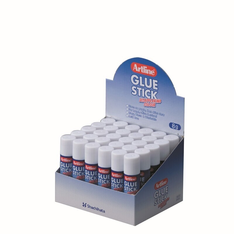SP- GLUE STICK ARTLINE 8G WASHABLE DISAPPEARING PURPLE