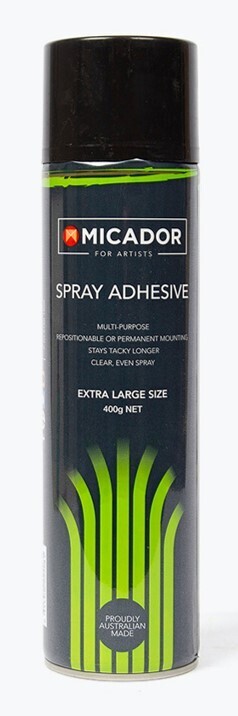 GLUE SPRAY MICADOR REPOSITIONABLE 400G
