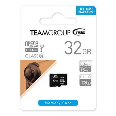 MEMORY CARD TEAM MICRO SDHC CLASS 10 32GB