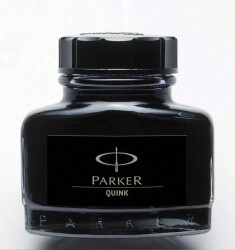 INK PARKER QUINK BOTTLE PERMANENT BLUE/BLACK
