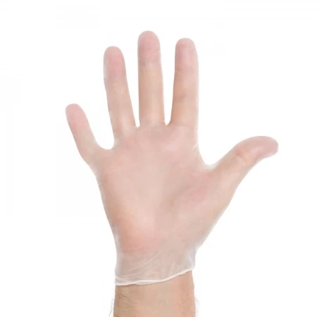 HALYARD Synthetic Vinyl Exam Glove, Powder-free, Clear (100 Gloves/Box)