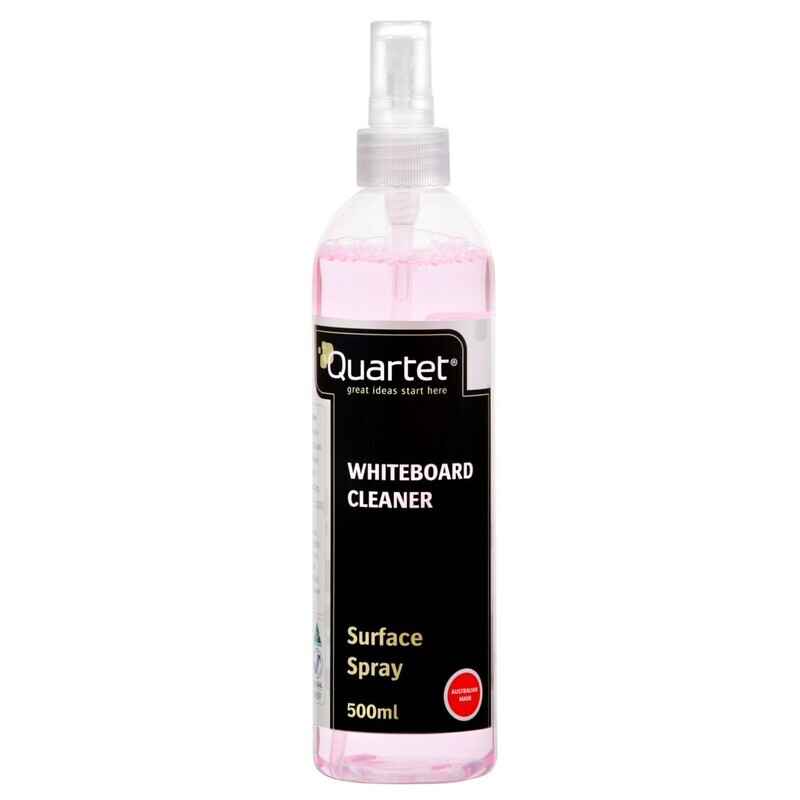 WHITEBOARD CLEANER QUARTET 500ML