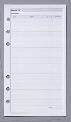 SP- DAYPLANNER REFILL DEBDEN FINANCES 96X175