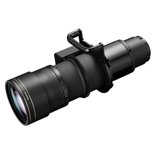 Standard Zoom Lens for PT-RQ50KE  1.43 to 2.09:1  f = 45.3 to 65.6 mm  f/2.5  1.4x