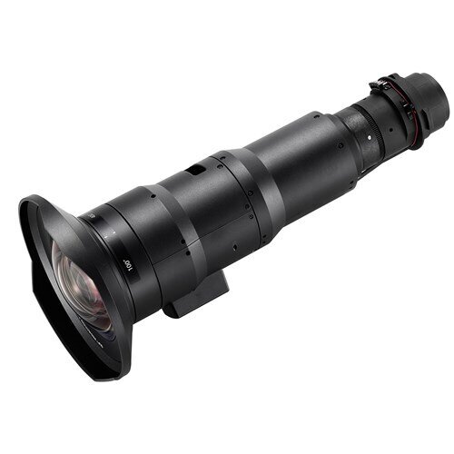 Ultra-Short-Throw Zoom Lens  0.28 to 0.299:1  100" to 400"  f = 4.1 to 4.4 mm  f/2