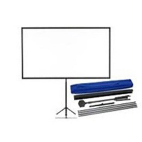 80" Portable Tripod Screen with 120 Deg Viewing Angle and 16:9 Aspect Ratio