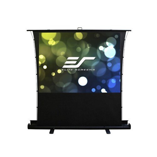 Elite Screens FT100XWH 100" 16:9 Portable Tension Floor Pull Up Screen