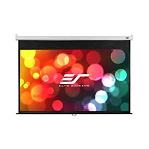 100" 16:9 PULL DOWN SCREEN MANUAL SRM PRO  WALL / CEILING MOUNT - SLOW RETRACTION