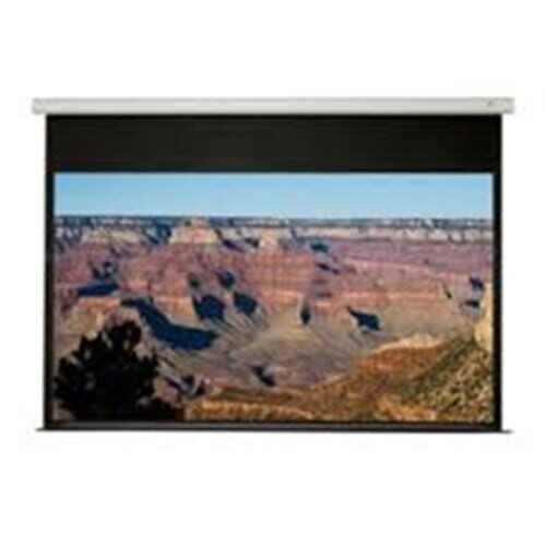 100" 4:3 PULL DOWN SCREEN MANUAL SRM PRO  WALL / CEILING MOUNT - SLOW RETRACTION