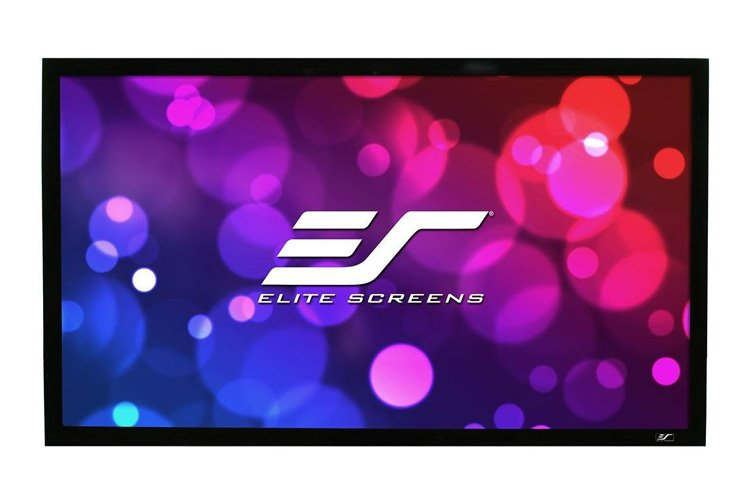 100" FIXED FRAME 16:9 AMBIENT LIGHT REJECTING EZFRAME SCREEN 1.8 GAIN  CINEGRAY 5D