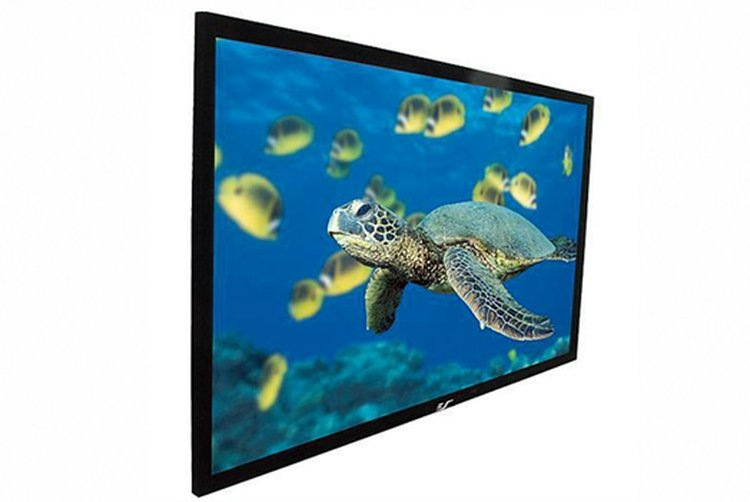 135" REARPRO SERIES 4:3 PROJECTION SCREEN  WRAITHVEIL REAR SCREEN MATERIAL