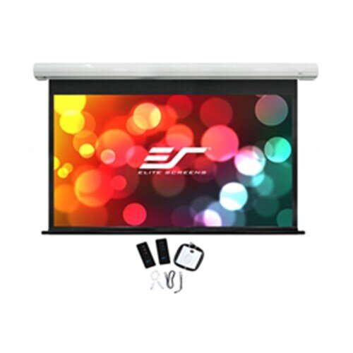135" MOTORISED 16:9 PROJECTORS CREEN  IR & RF CONTROL  RJ45 12V TRIGGER & SWITCH  SAKER