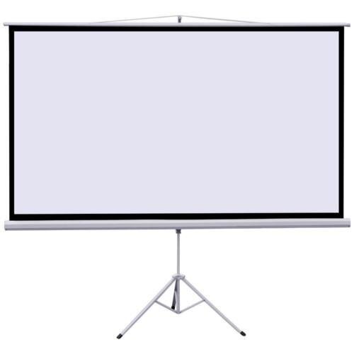 120" TRIPOD 4:3 PORTABLE PROJECTOR SCREEN