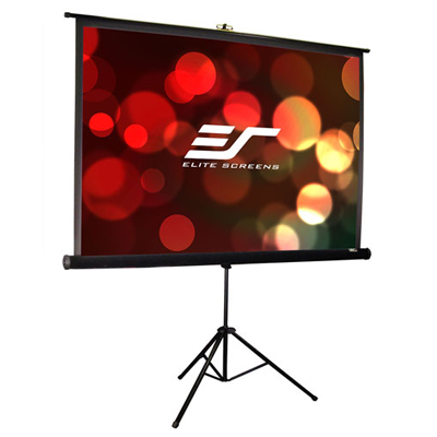 85" TRIPOD 1:1 PORTABLE PROJECTOR SCREEN