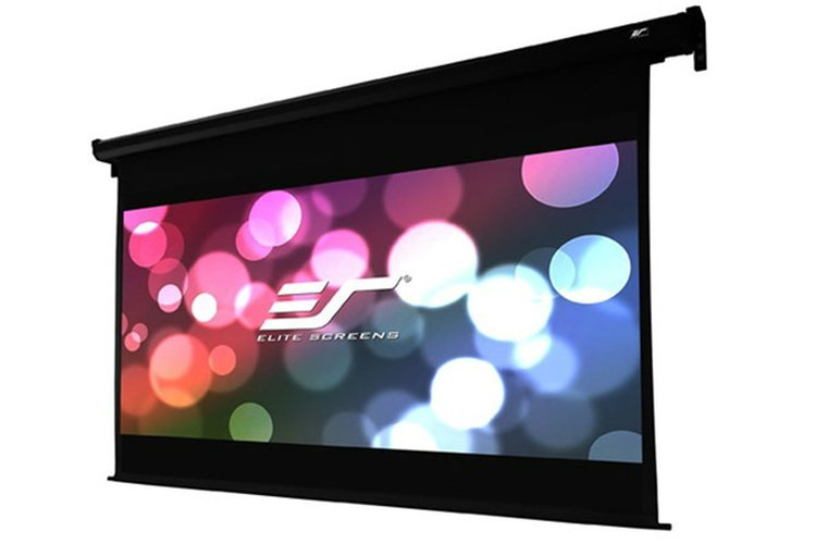 100" MOTORISED 16:10 + 2.35:1 DUAL RATIO PROJECTOR SCREEN IR RF CONTROL  RJ45 12V TRIGGER