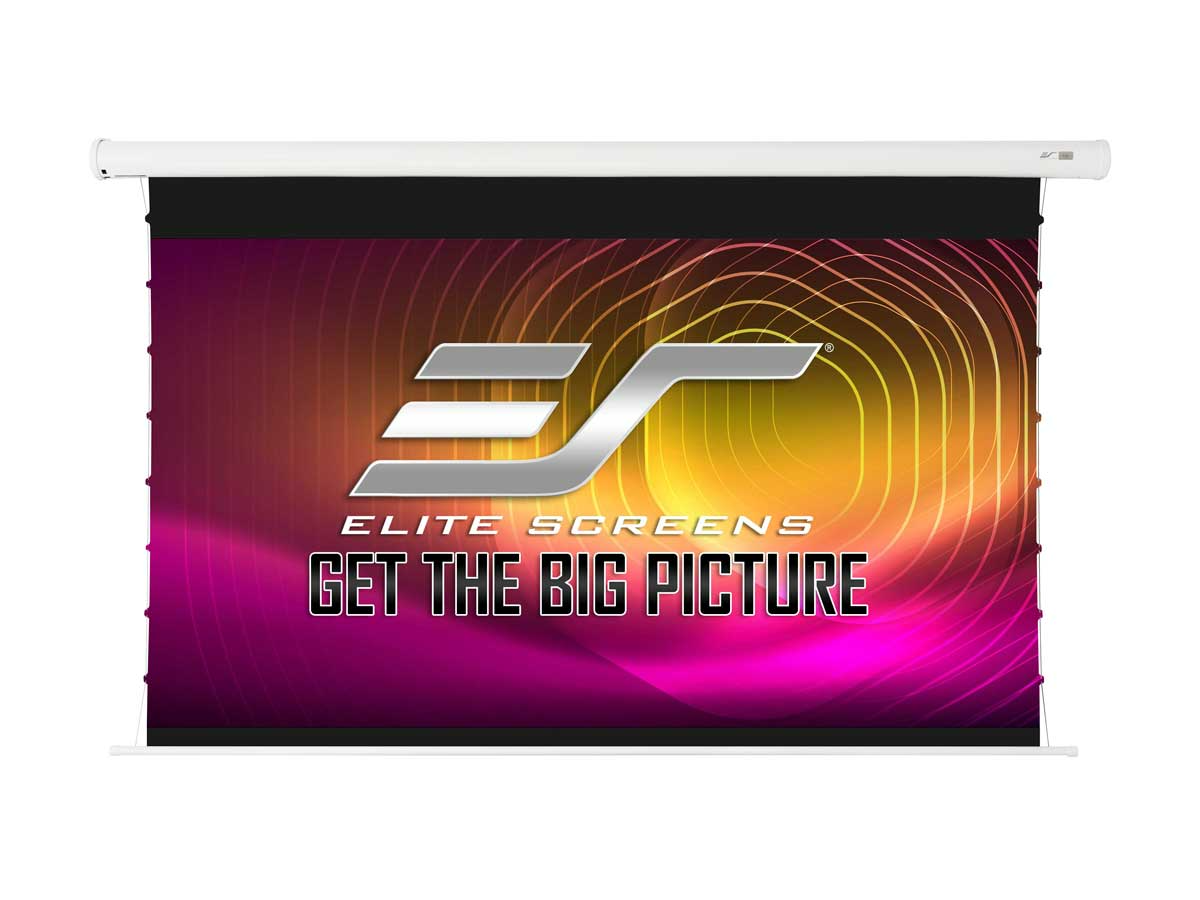 ELITE SCREENS 135" VMAX TAB TENSION 16:9 WHITE CASE