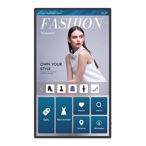 IL4301 43" 4K UHD 400NITS 1200:1 CONTRAST SMART INTERACTIVE TOUCH SIGNAGE