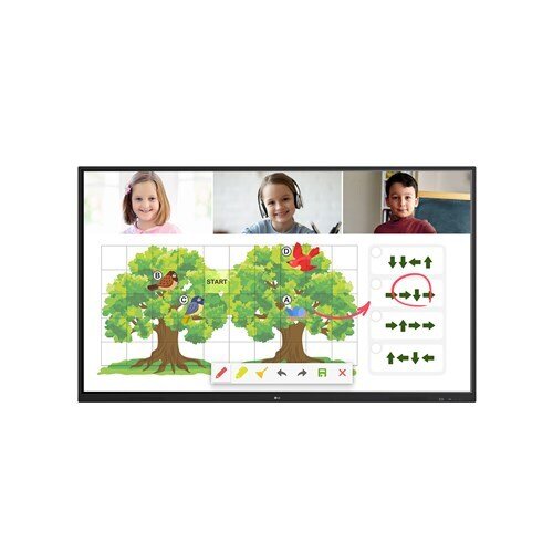 LG 86" 86TR3DJ 4K IPS 350CD/M2 1200:1 CONTRAST 20 POINT TOUCH ANDROID 8.0 INTERACTIVE PANEL
