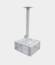 PROJECTOR SECURITY CAGE WITH CEILING POLE & MOUNT (300MM H x 650MM W x 650MM D)