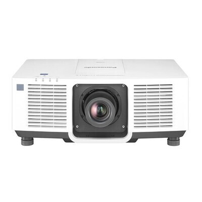 WUXGA Solid Shine Laser LCD Projector 8 000 ANSI Lumens 3 000 000:1 16:10 Powered Zoom Lens White