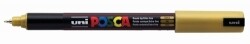 MARKER UNI POSCA PC-1MR12 N/POINT 0.7MM METALLIC 6 ASST BX12