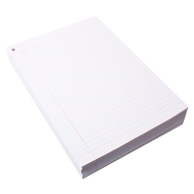 SP- EXAM PAPER QUILL 1 HOLE LOOSE LEAF REAM (500)