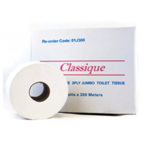 Classique Premium Jumbo Toilet Tissue X 8 ROLLS BOX
01J300
