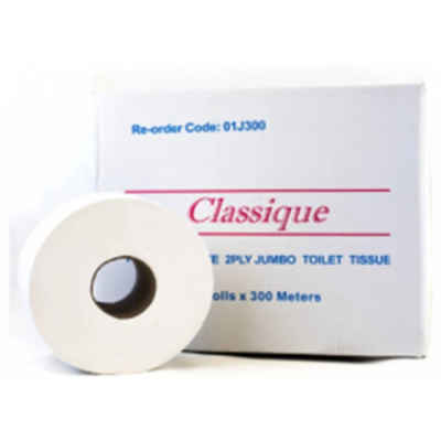 Classique Premium Jumbo Toilet Tissue X 8 ROLLS BOX
01J300