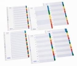 DIVIDERS BANTEX A4 MYLAR JAN-DEC
