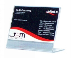 DEFLECT-O BUSINESS CARD HOLDER SLANTED 46301
